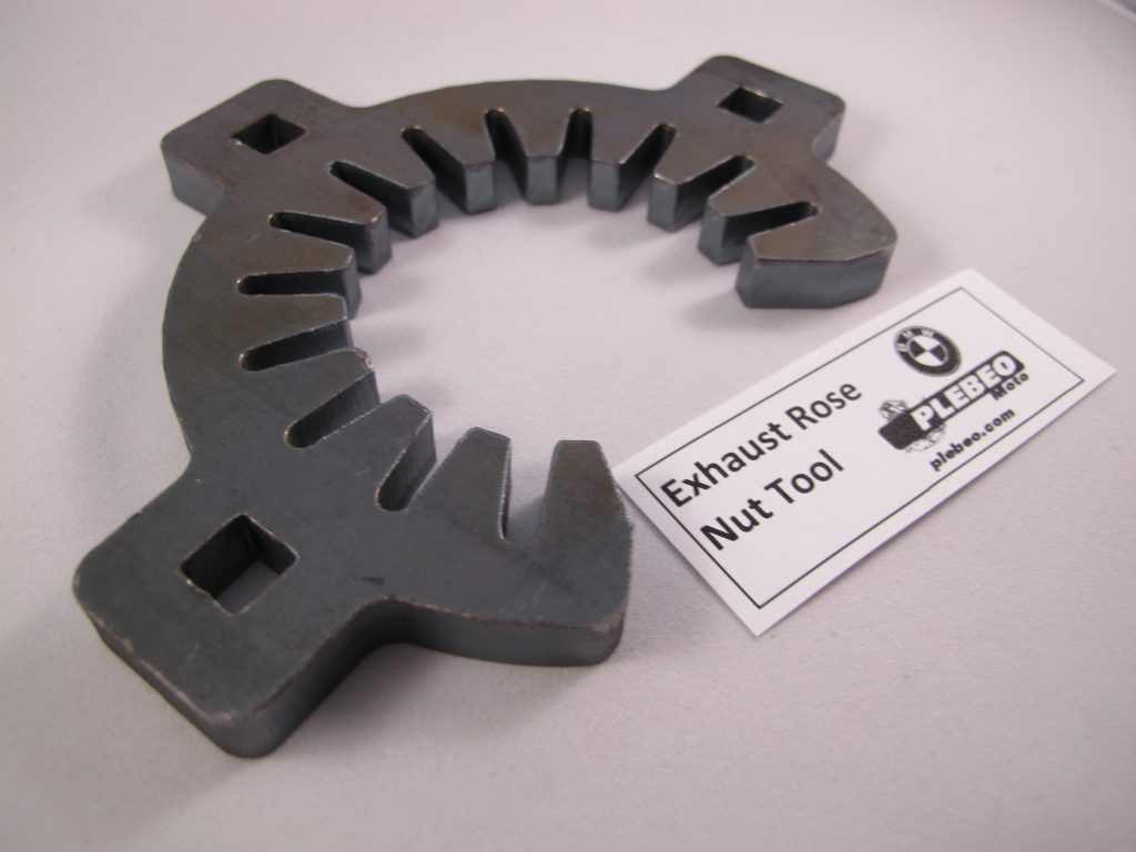BMW exhaust tool wrench rose nut Auspuff Werkzeug scarico 197096